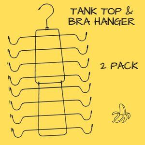 Tank Top & Bra Hanger (2 Pack)